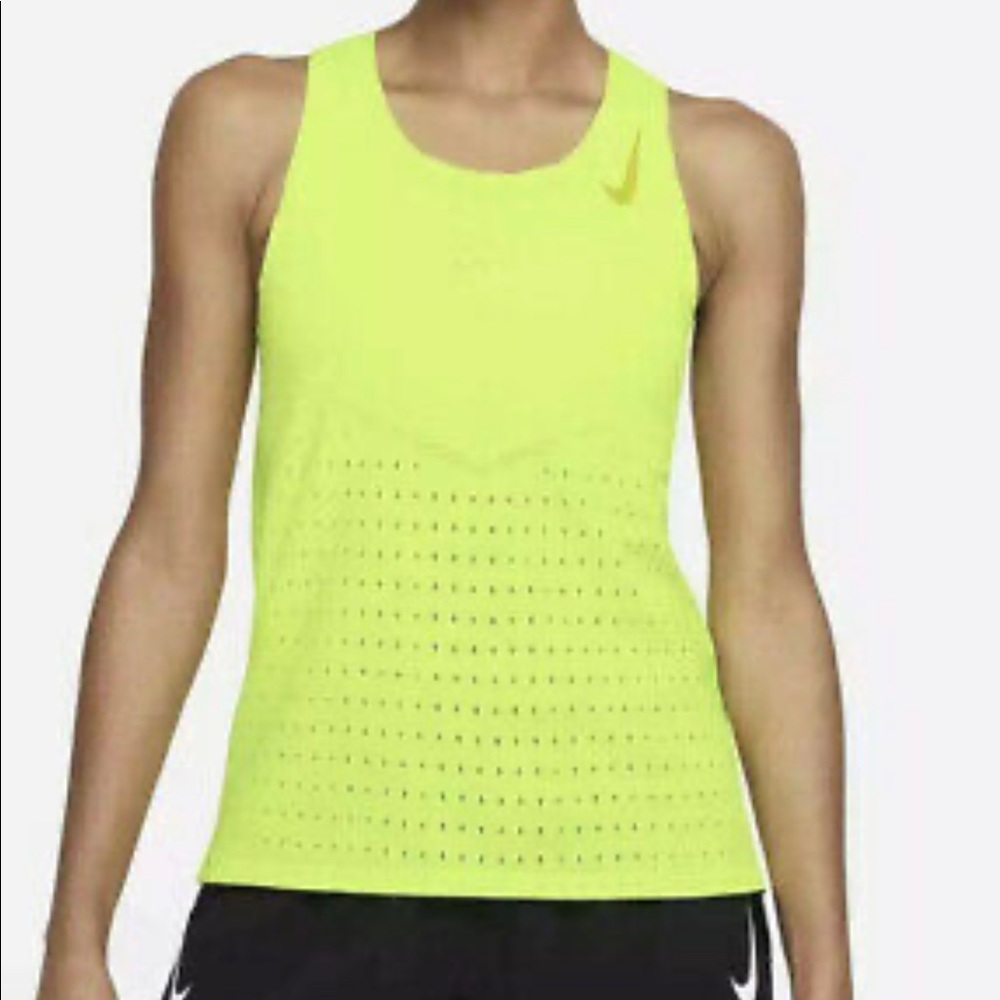 Nike Advance Team Running Singlet AeroSwift Lightweight Breathable NEW
